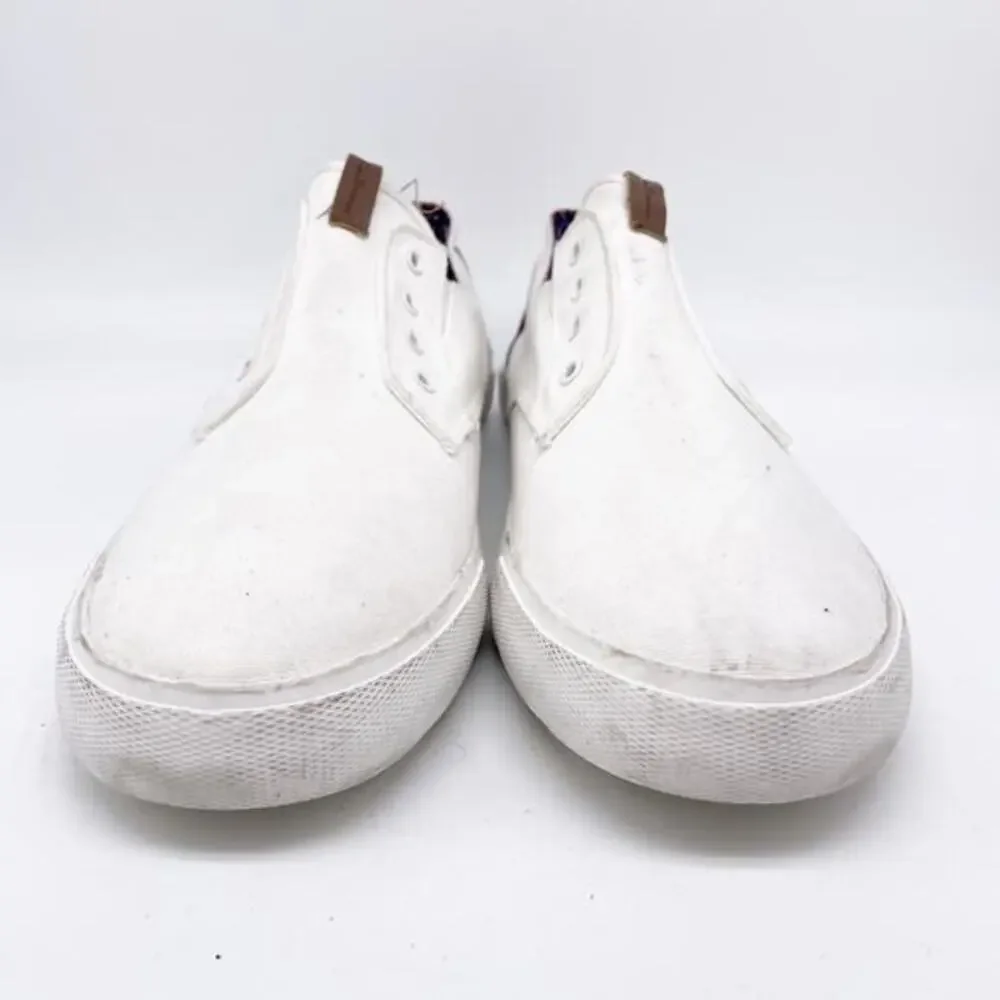 Ben Sherman Men's Percy‎ Laceless Sneakers White Size 12